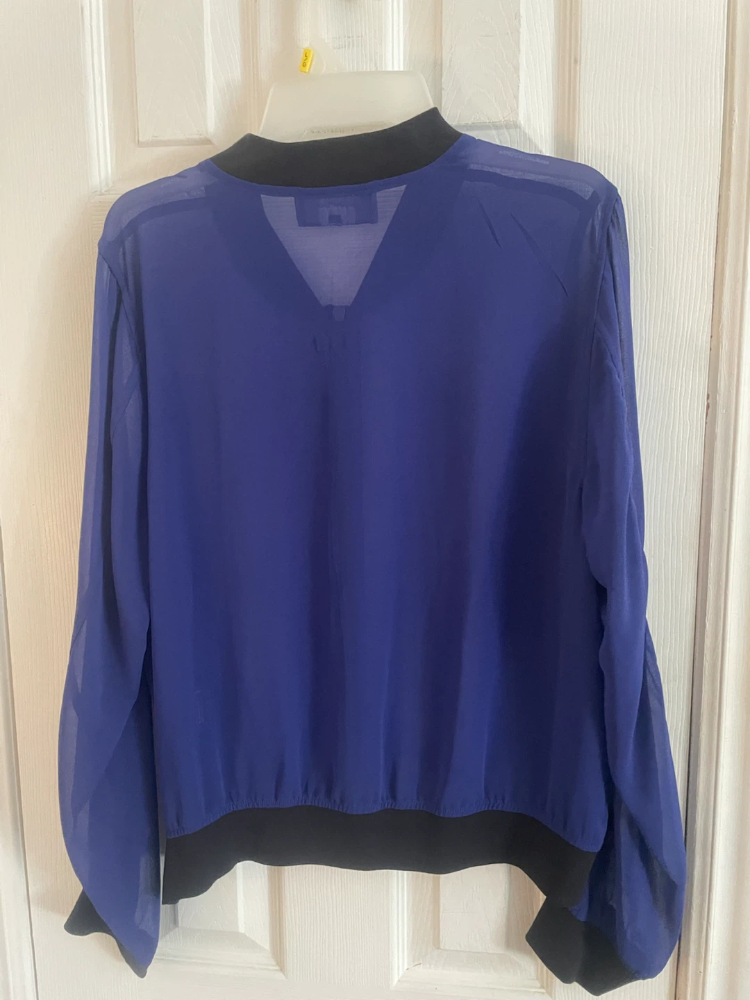 Le Château Blue Sheer Bomber Jacket - photo 3