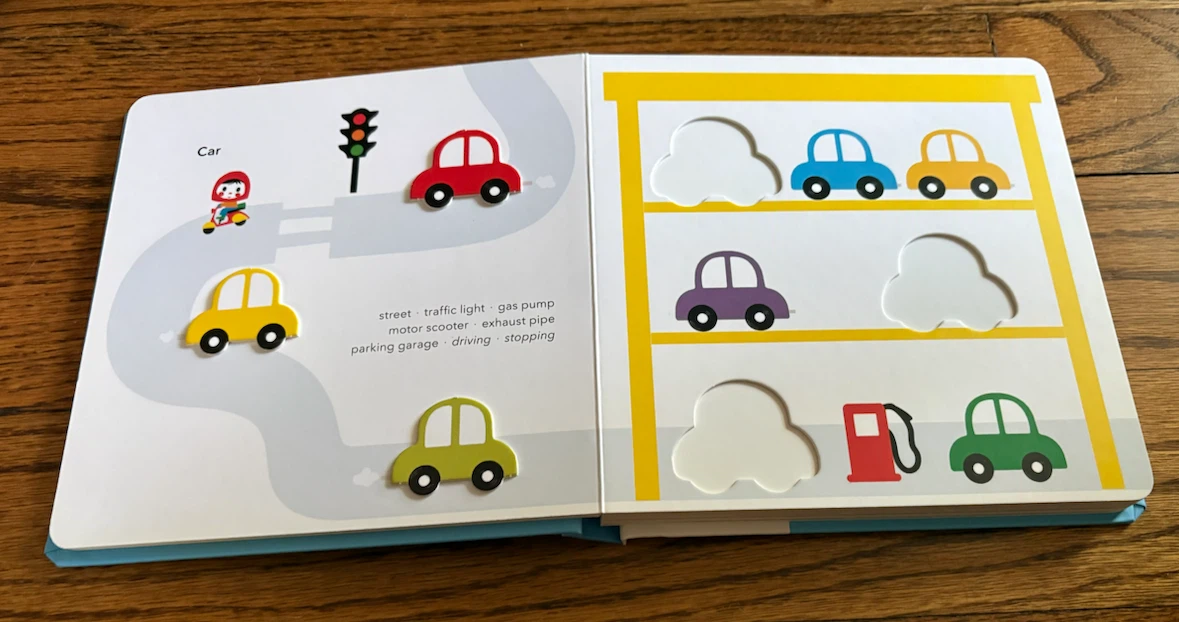 Vehicles Touch Think Learn Board Book by Xavier Deneux - photo 3