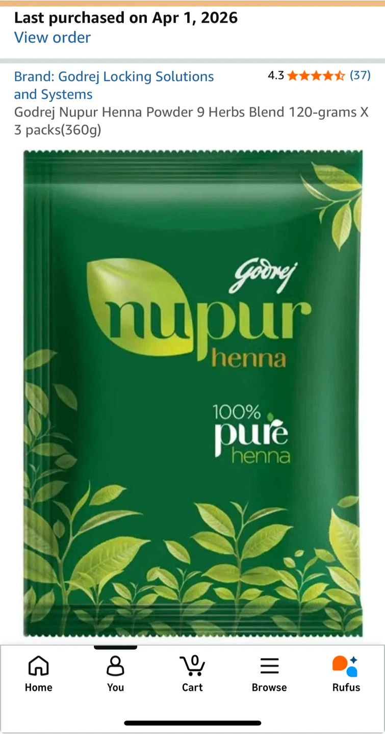 Godrej Nupur Henna Powder Mehendi