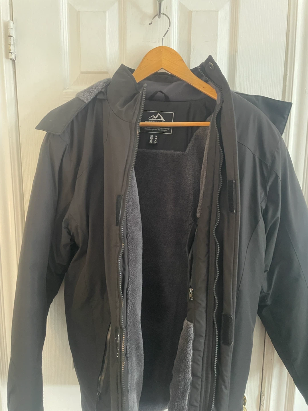 Outdoor Sport Men's Winter Jacket - Black, Size M - photo 2