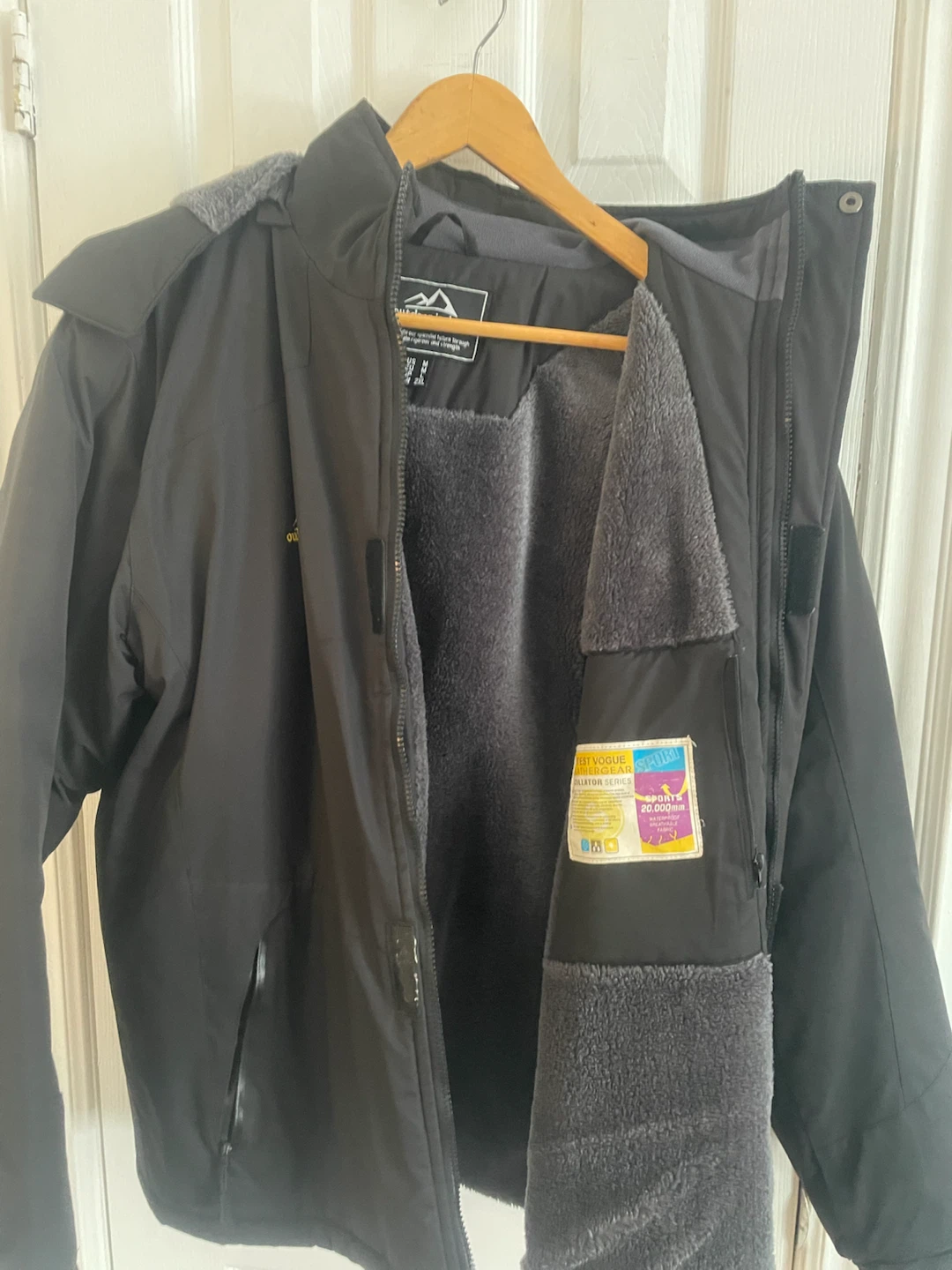 Outdoor Sport Men's Winter Jacket - Black, Size M - photo 3