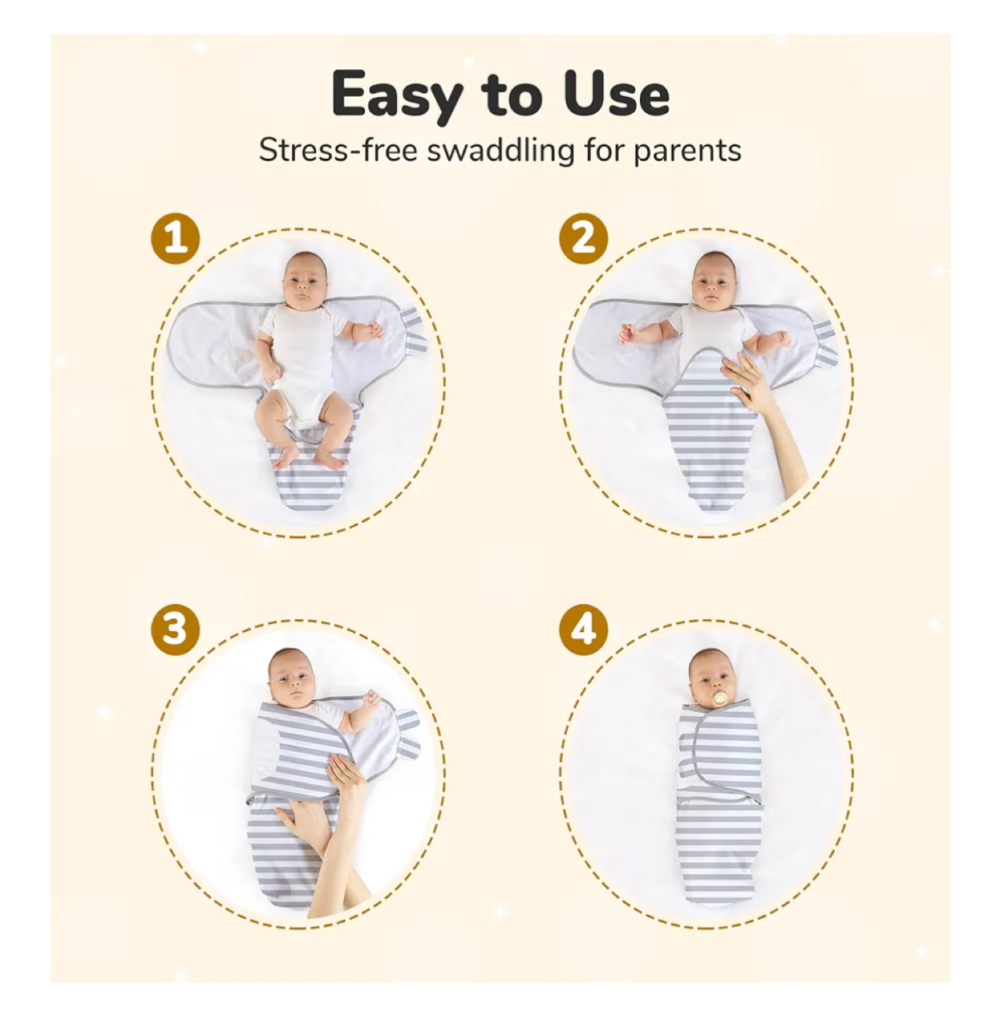 Mama Cheetah Baby Swaddle Wraps - photo 4