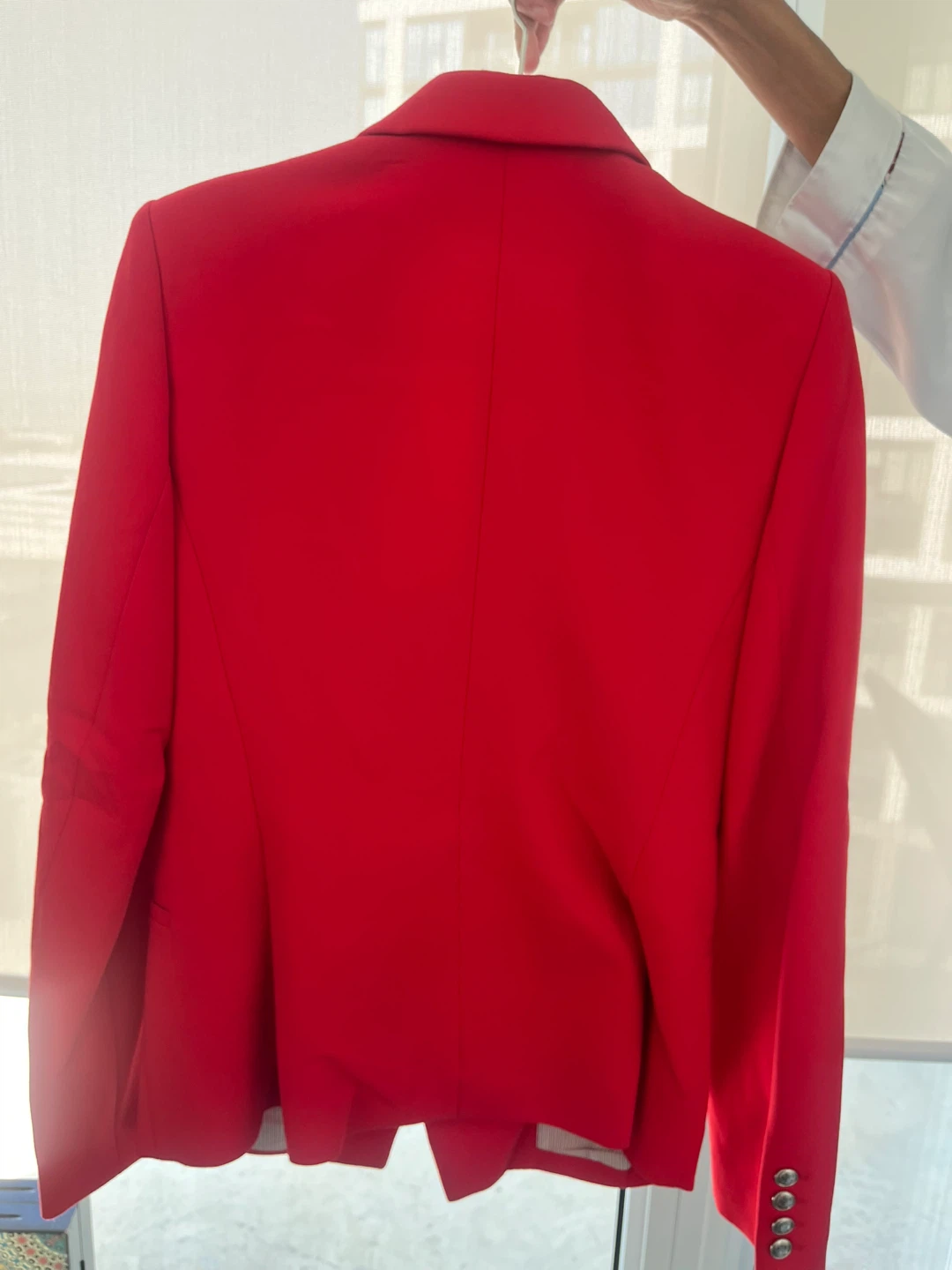 Red Double Breasted Blazer Size S Mango - photo 2