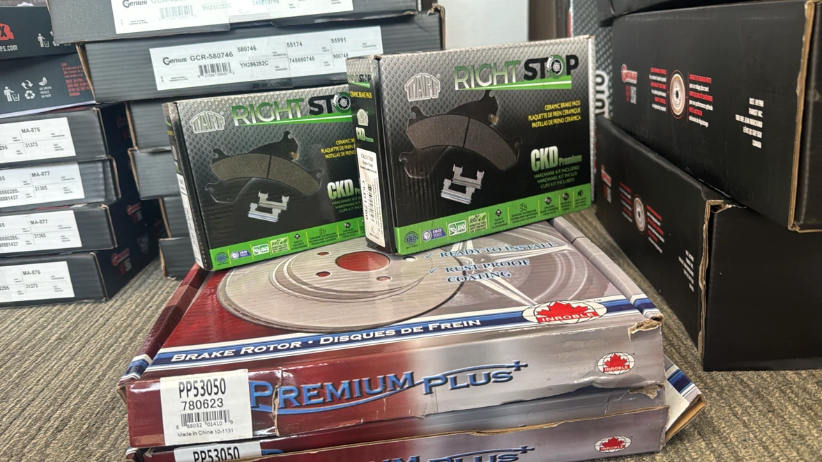 Premium Plus+ Brake Rotor &  Premium Ceramic Brake Pads