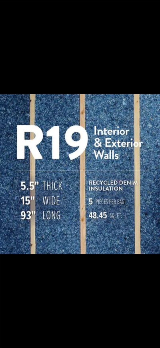 Henry R19 Ultratouch Recycled Denim Insulation - photo 2