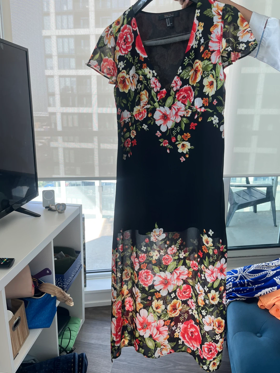 FOREVER 21 Floral Maxi Dress - photo 2