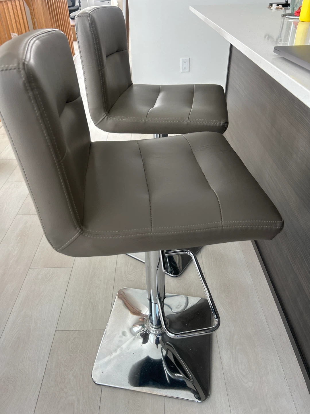 Adjustable Bar Stools (Set of 2)