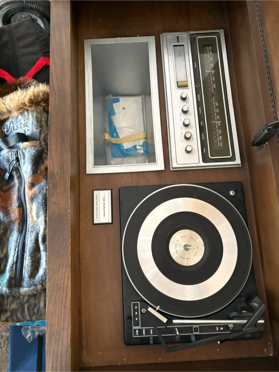 Vintage Cadence Record Player Console - photo 3