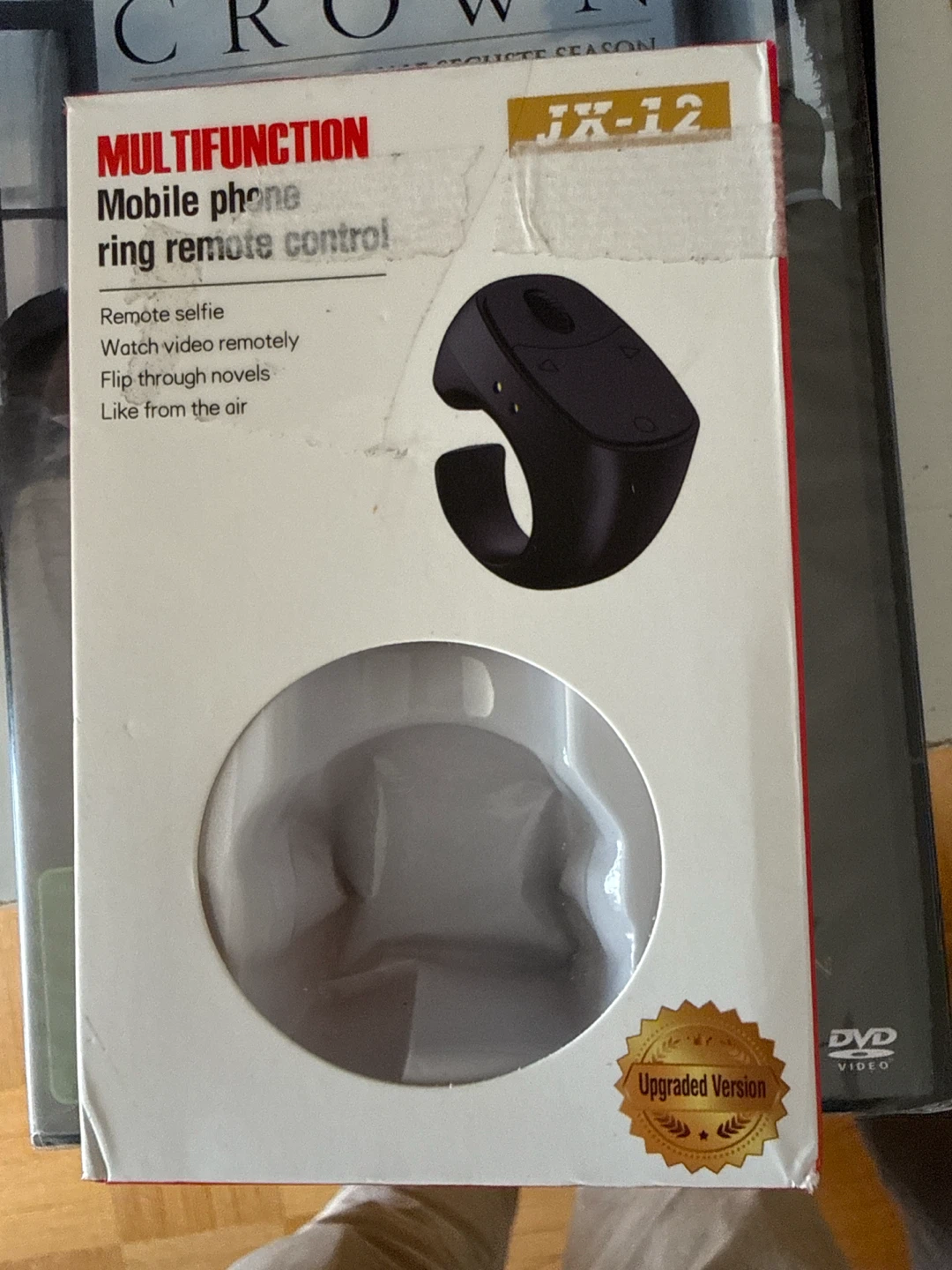 Multifunction Mobile Phone Ring Remote Control