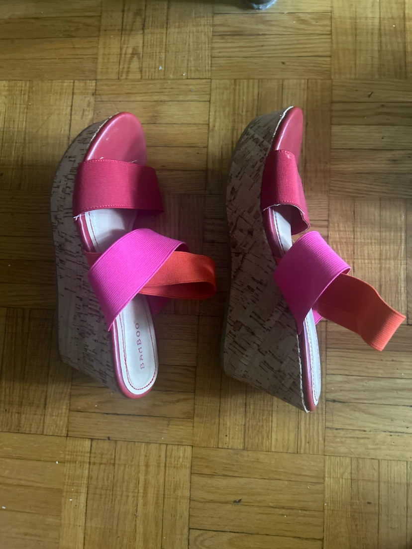 Bamboo Wedge Sandals - photo 2