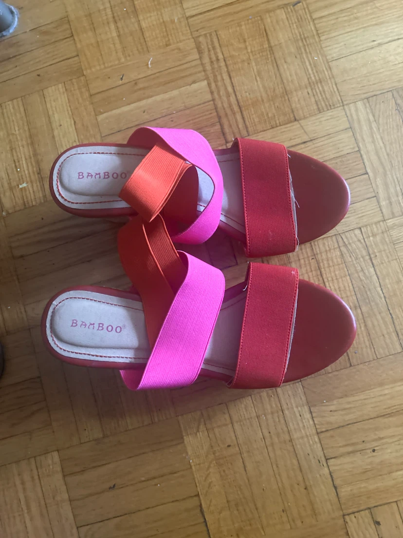 Bamboo Wedge Sandals - photo 3
