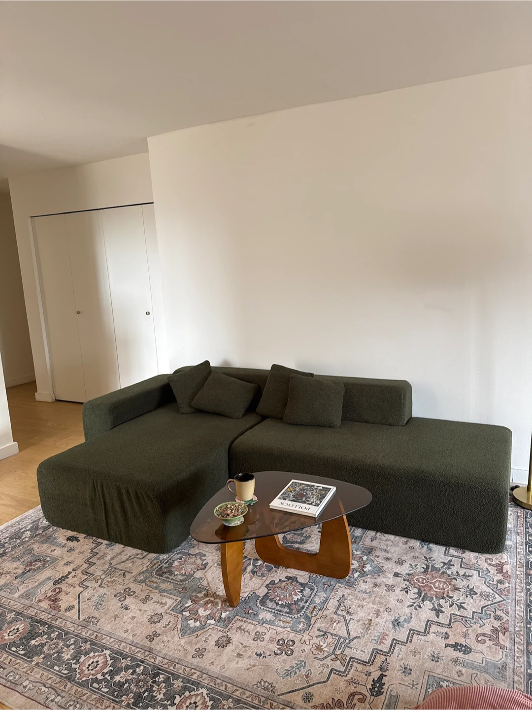 Sectional Sofa - Deep Green - photo 5
