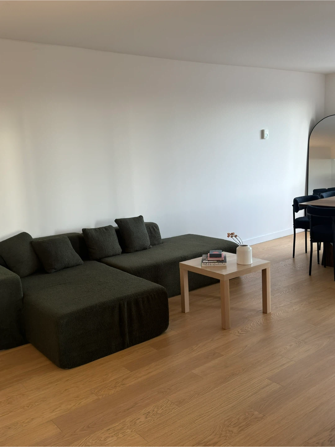 Sectional Sofa - Deep Green