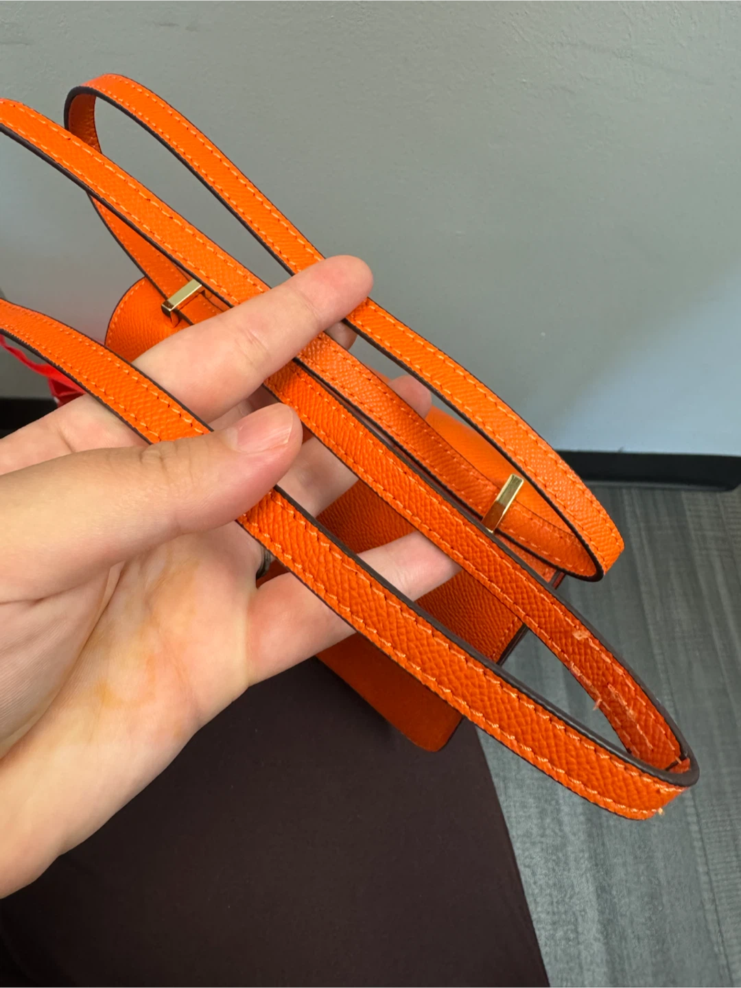 Orange  Shoulder Bag - photo 4