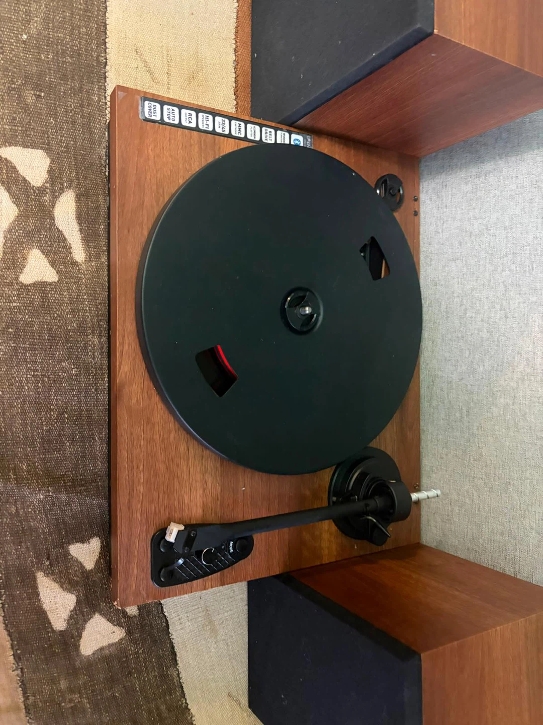 ION Audio Wooden Turntable with Hi-Fi Speakers - photo 4