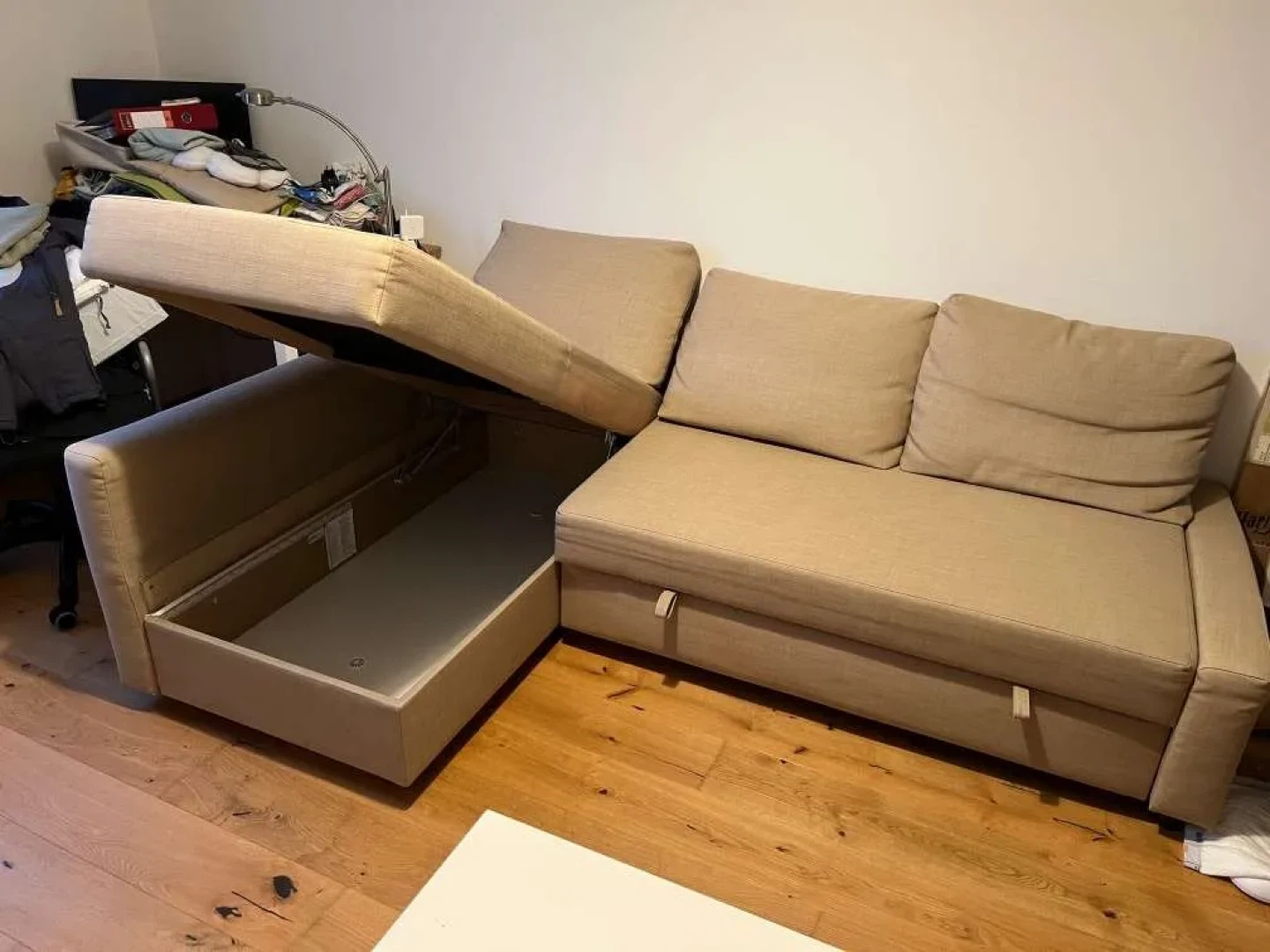 ikea Sectional Sofa Bed with Storage - photo 2