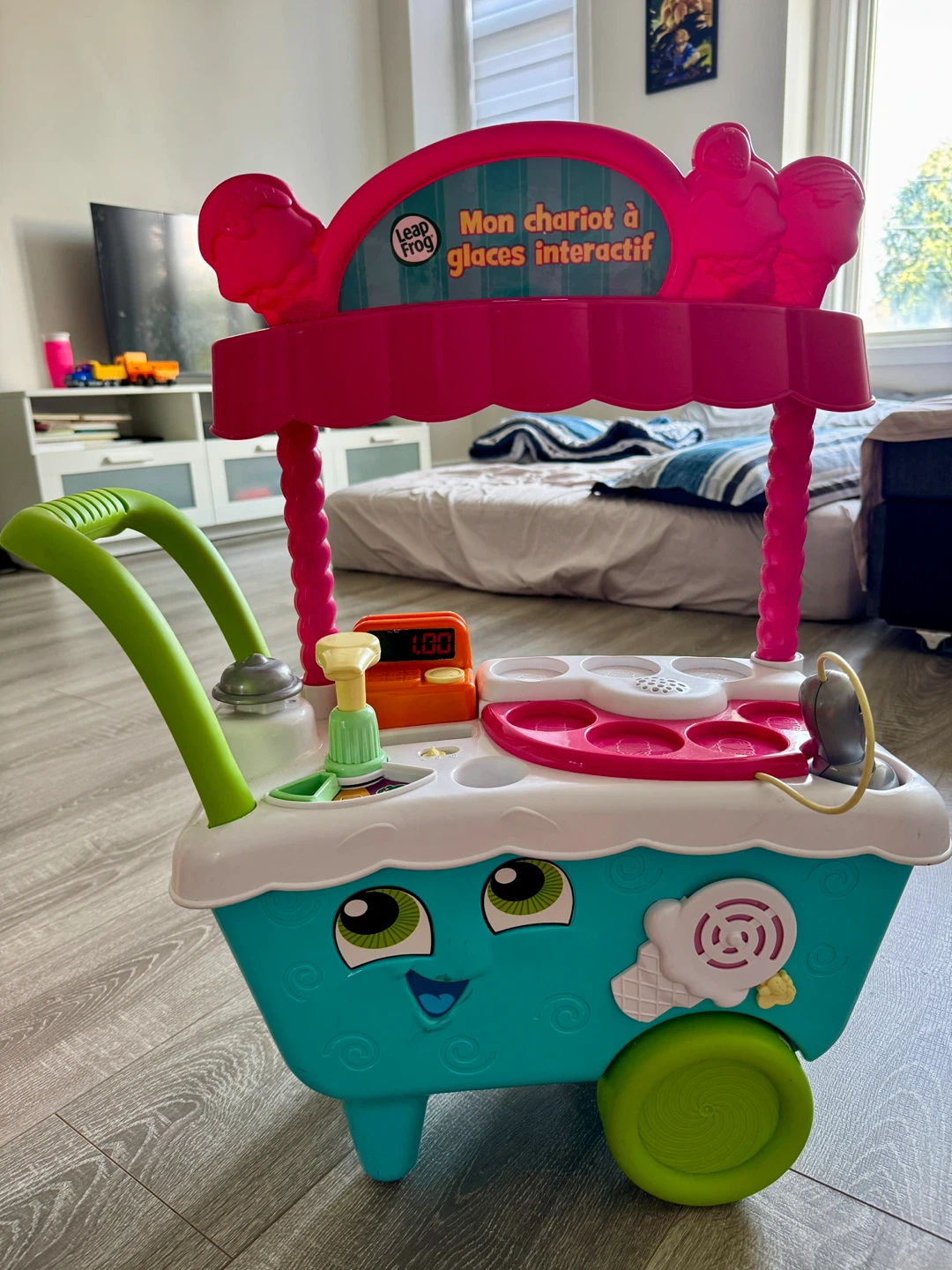 Leap Frog Interactive Ice Cream Cart Toy