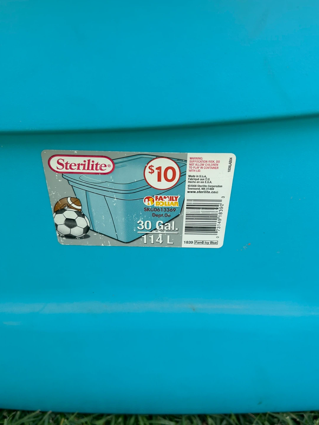 Plastic Storage Bins with Lids - photo 3