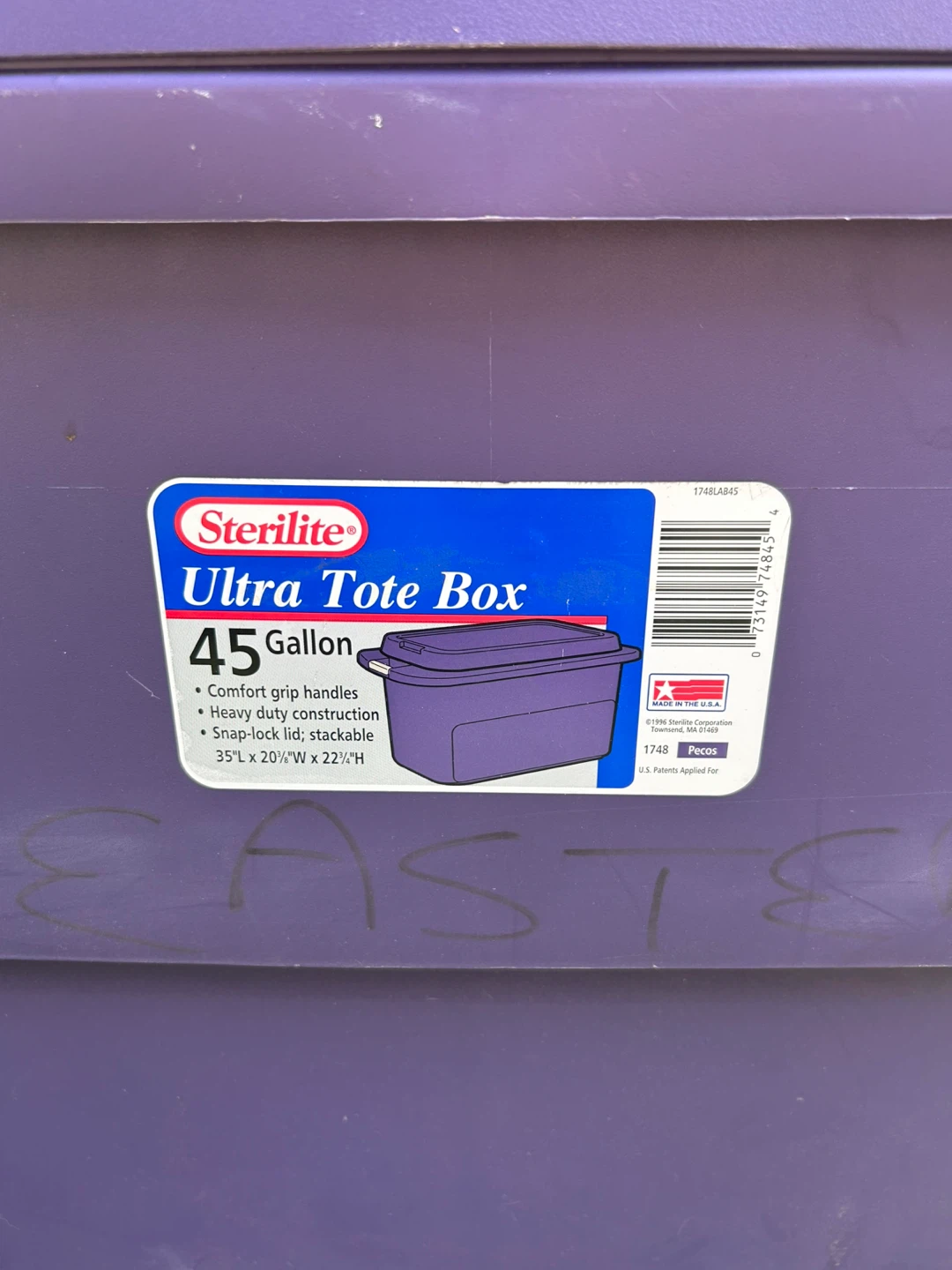 Plastic Storage Bins with Lids - photo 4