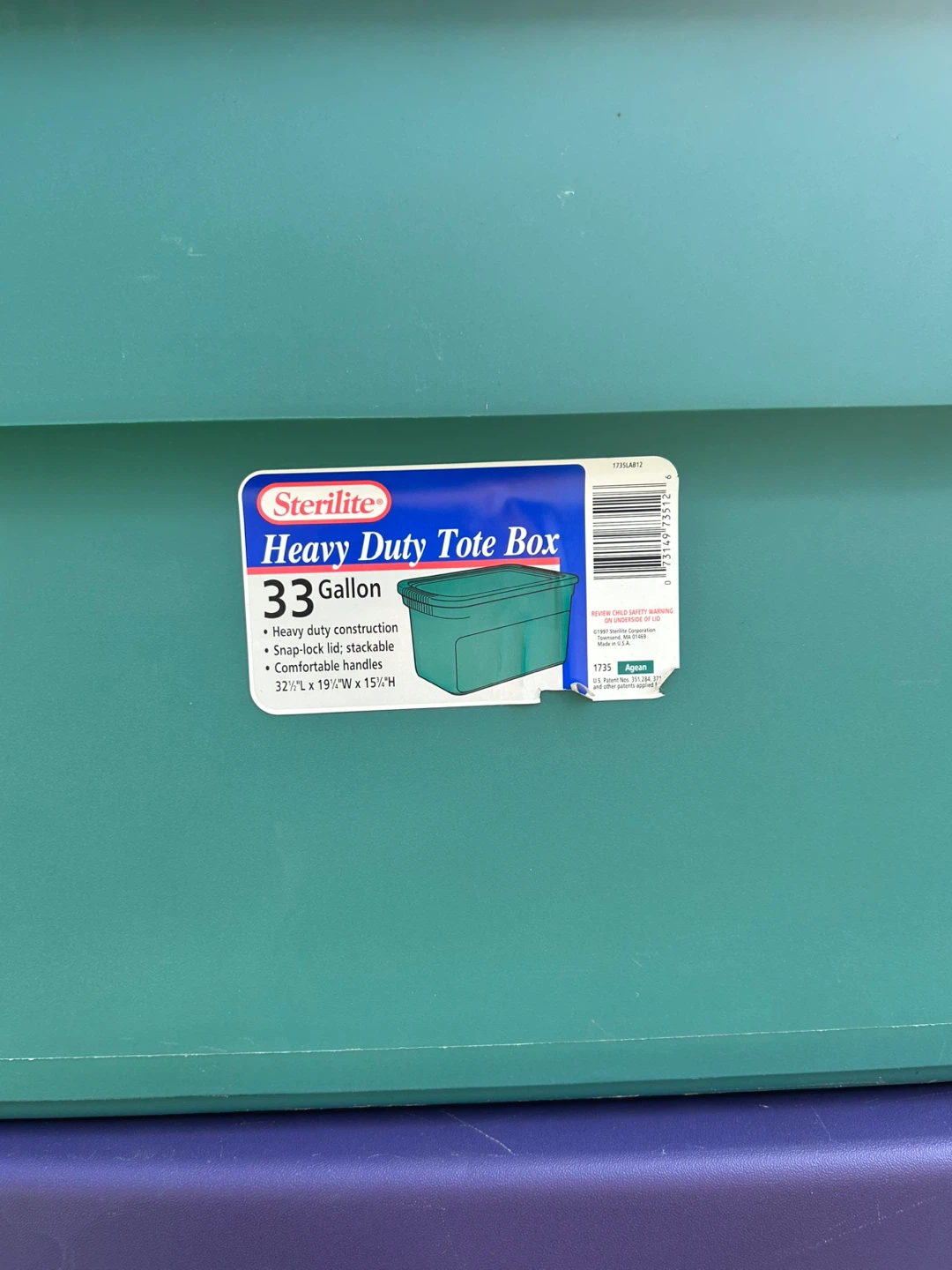 Plastic Storage Bins with Lids - photo 5