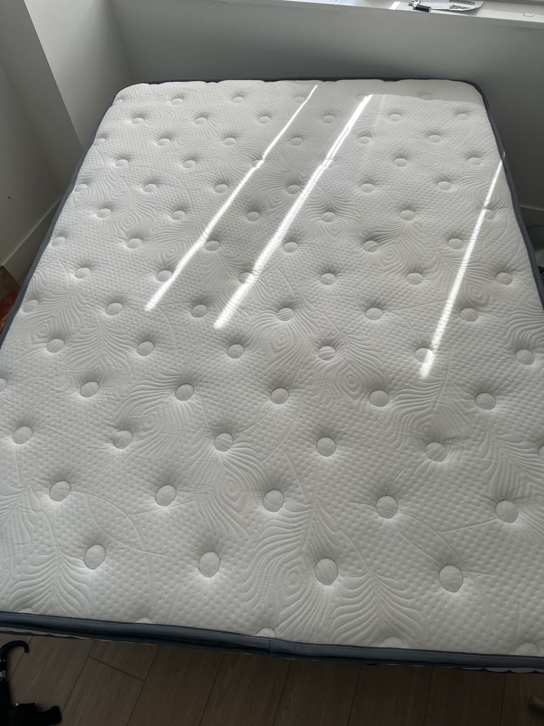 White Quilted Mattress