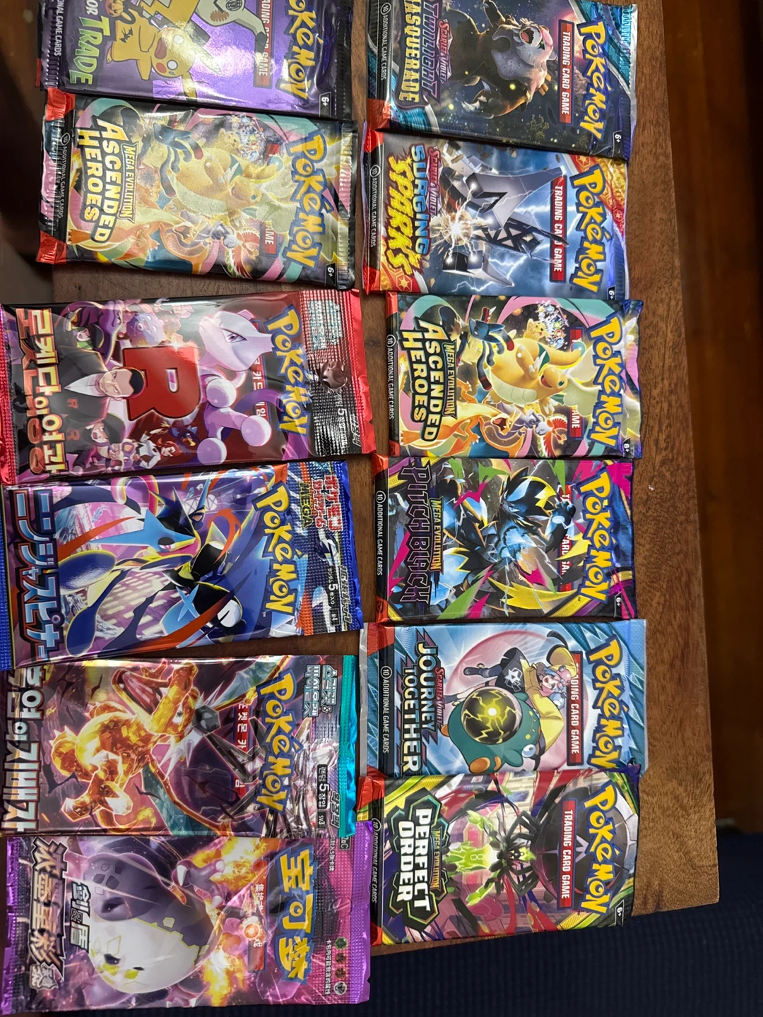 Pokemon Trading Card Game Booster Packs Bundle
