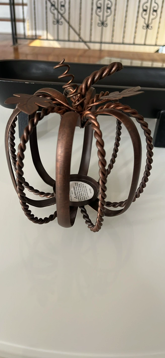 Pumpkin Candle Holder