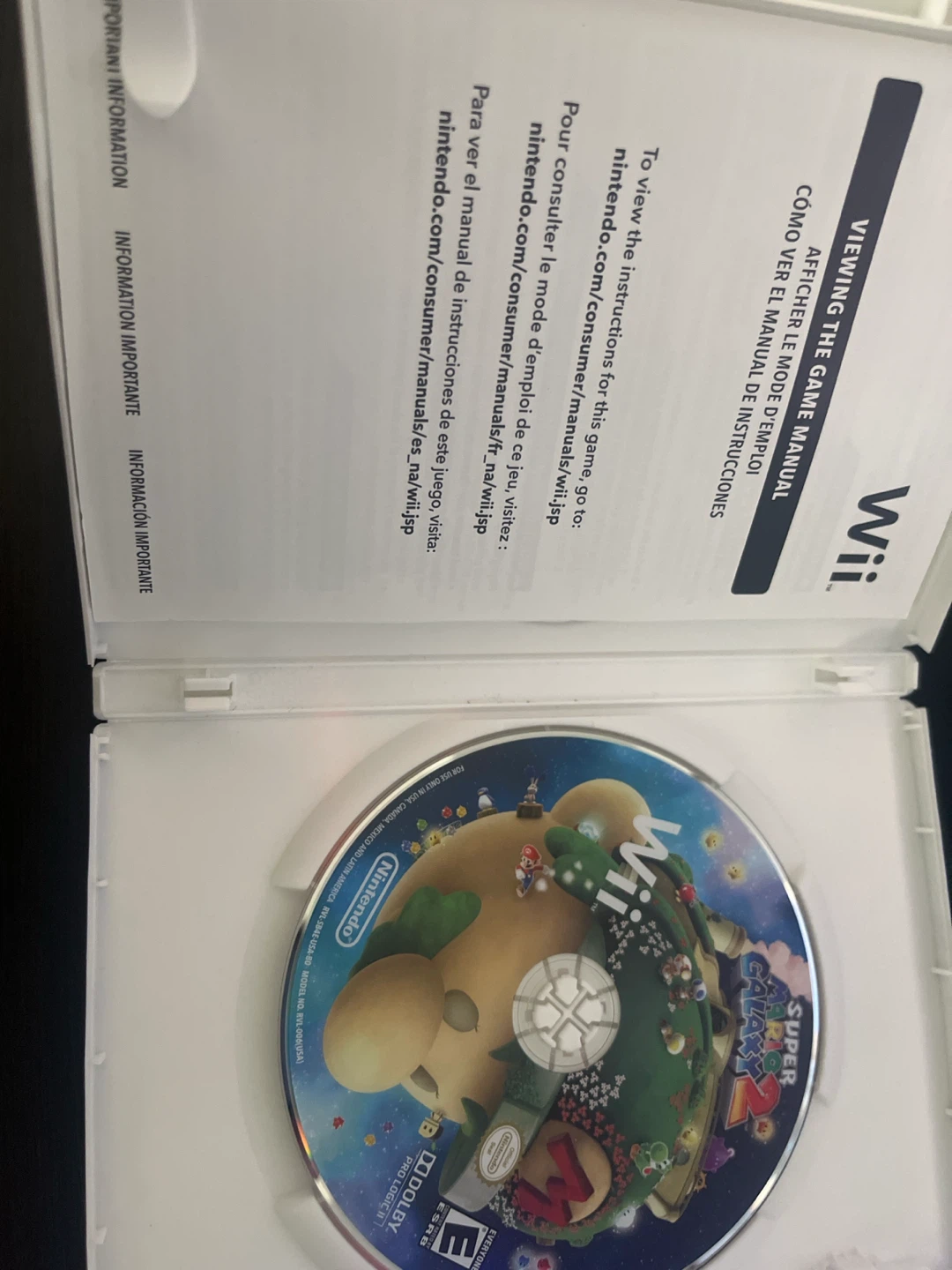 Mario galaxy 2 Wii - photo 3