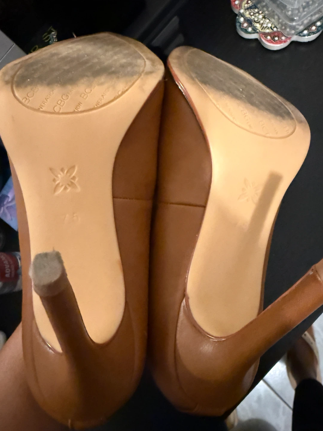 BCBGeneration Brown Heels Size 7.5 - photo 3