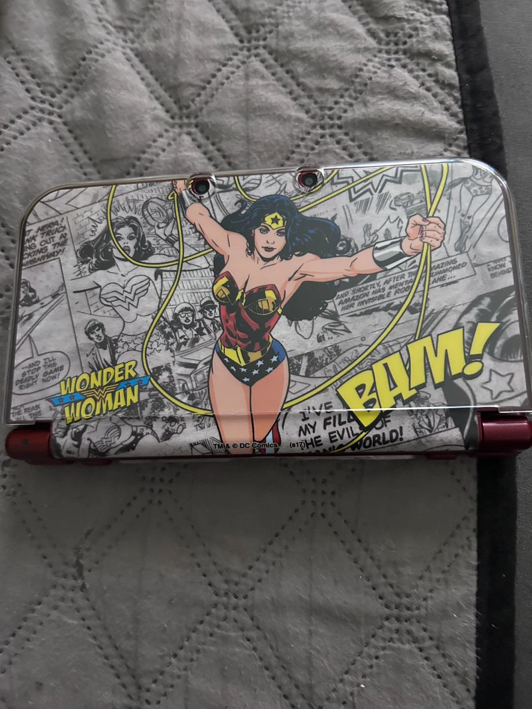 Nintendo 3DS XL Wonder Woman Edition with 4 Pokemon Games - photo 3