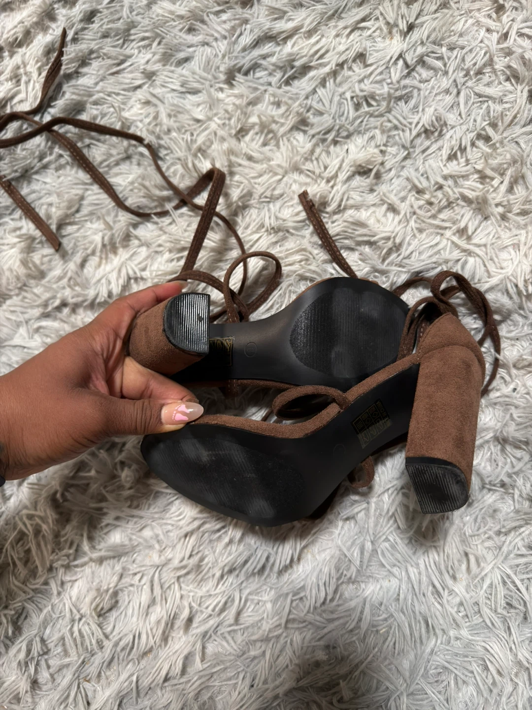 Fashion Nova Strappy Heels Size 8 - photo 2