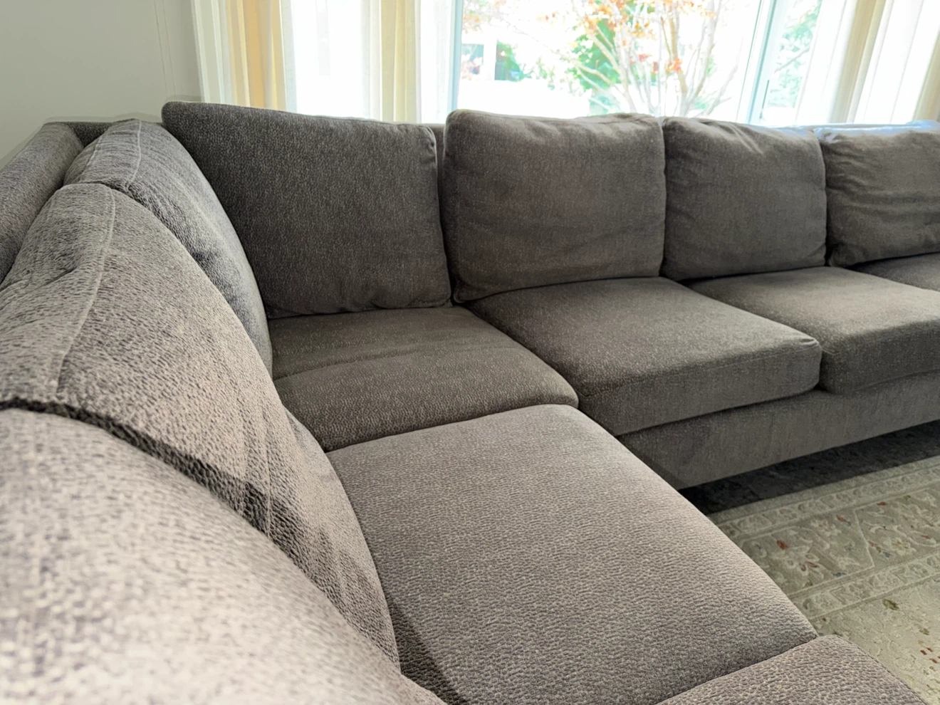 Grey Sectional Couch - photo 2