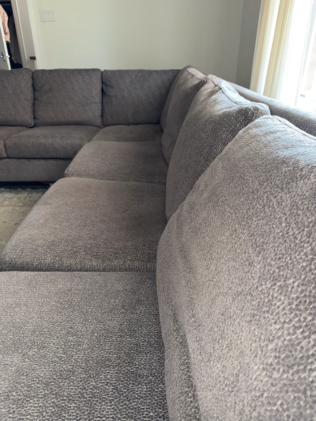 Grey Sectional Couch - photo 3