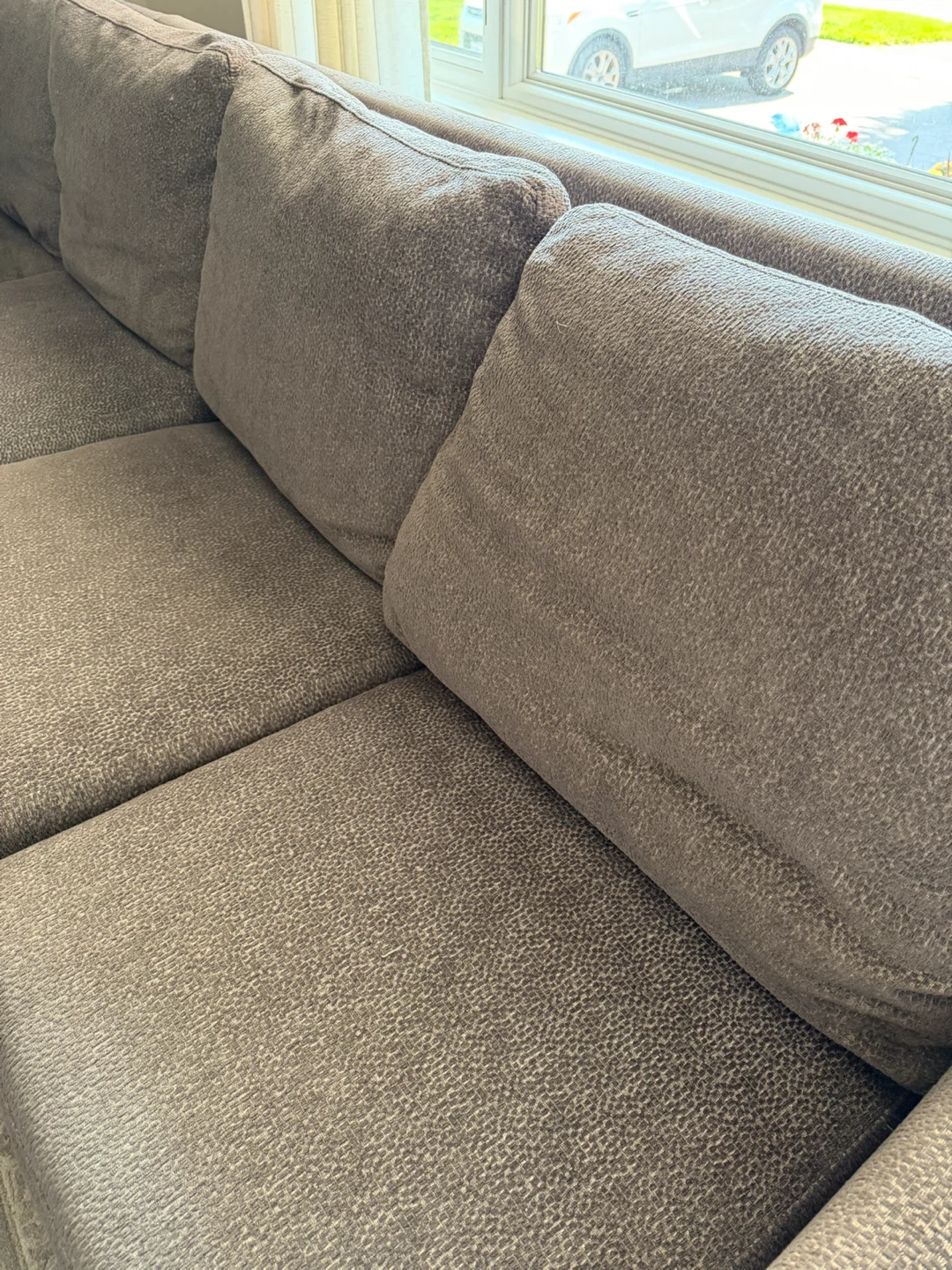 Grey Sectional Couch - photo 4