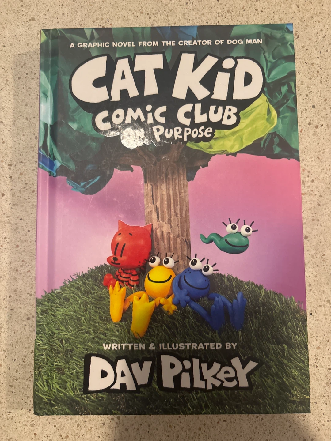 Cat Kid Comic Club: On Purpose by Dav Pilkey Book