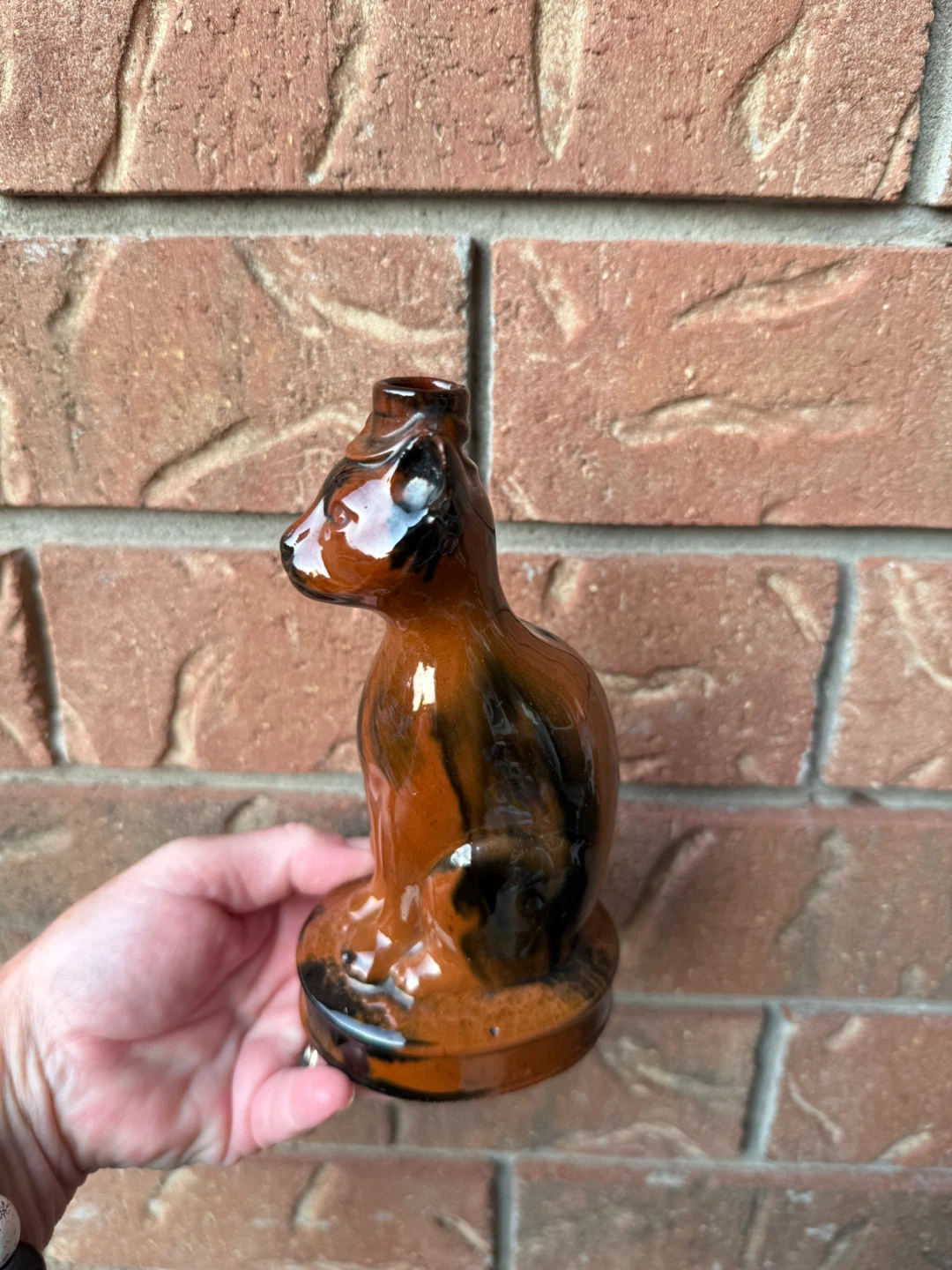 Vintage cat bud vase - photo 2