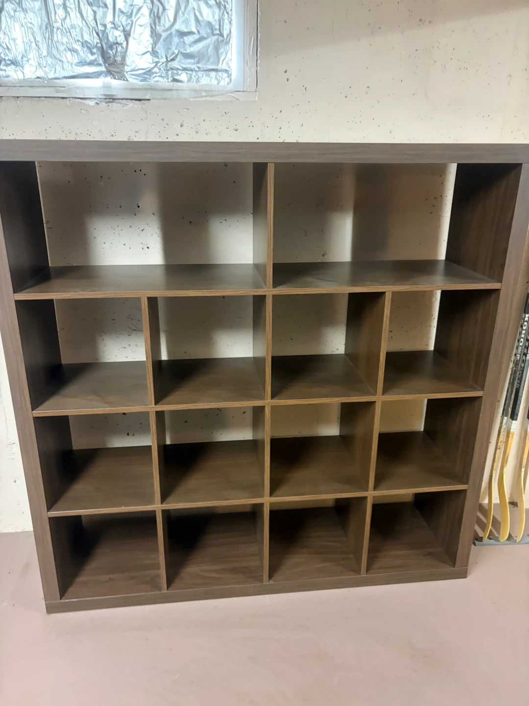 IKEA KALLAX shelf in brown