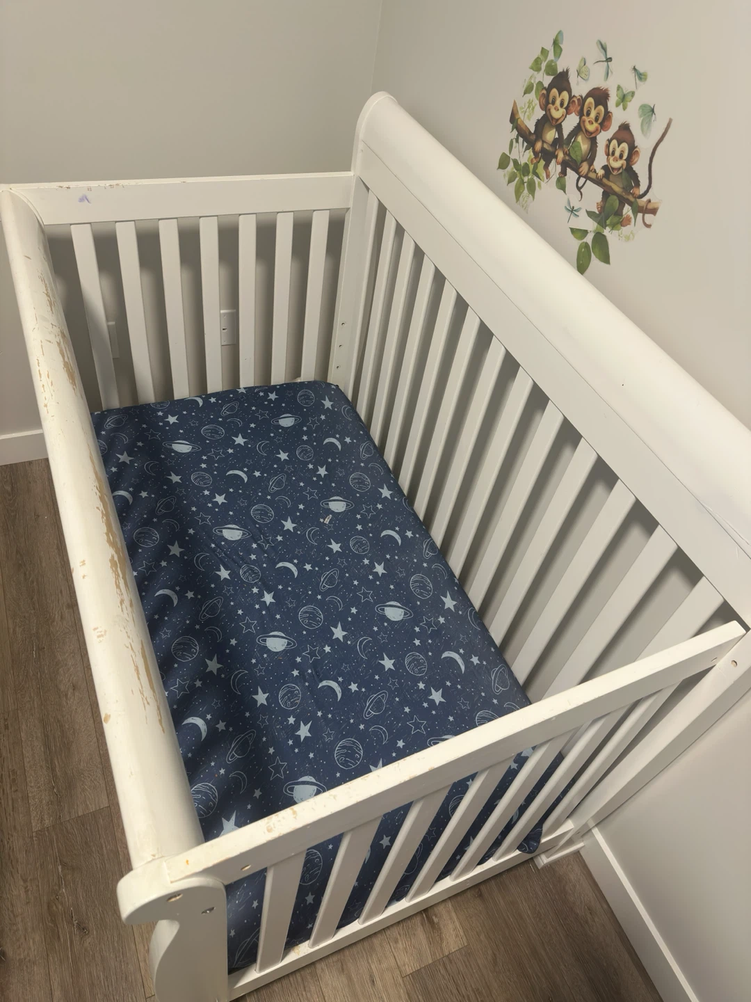 A 4 by 2 feet bed frame with the bed - photo 2