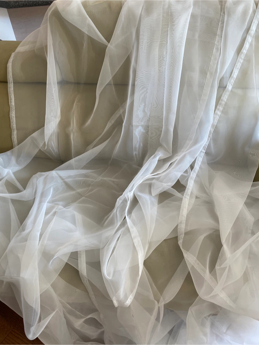 IKEA Sheer Curtains Brand New White 145 cm x 300 cm - photo 2