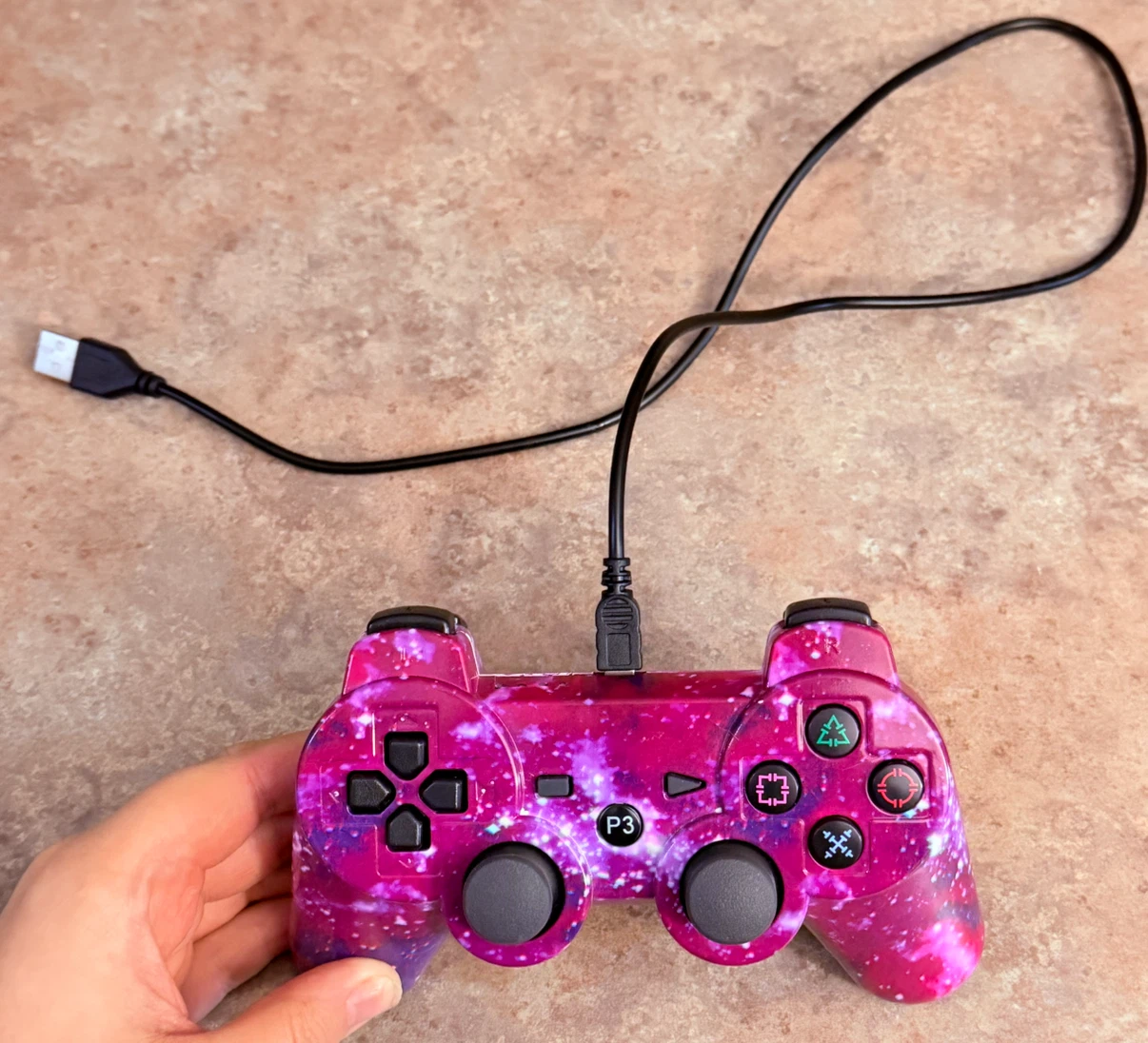 Custom Galaxy PS3 Controller