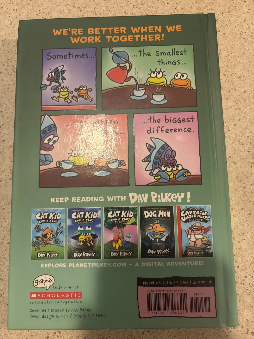 Cat Kid Comic Club Collaborations Graphic Novel by Dav Pilkey - photo 2