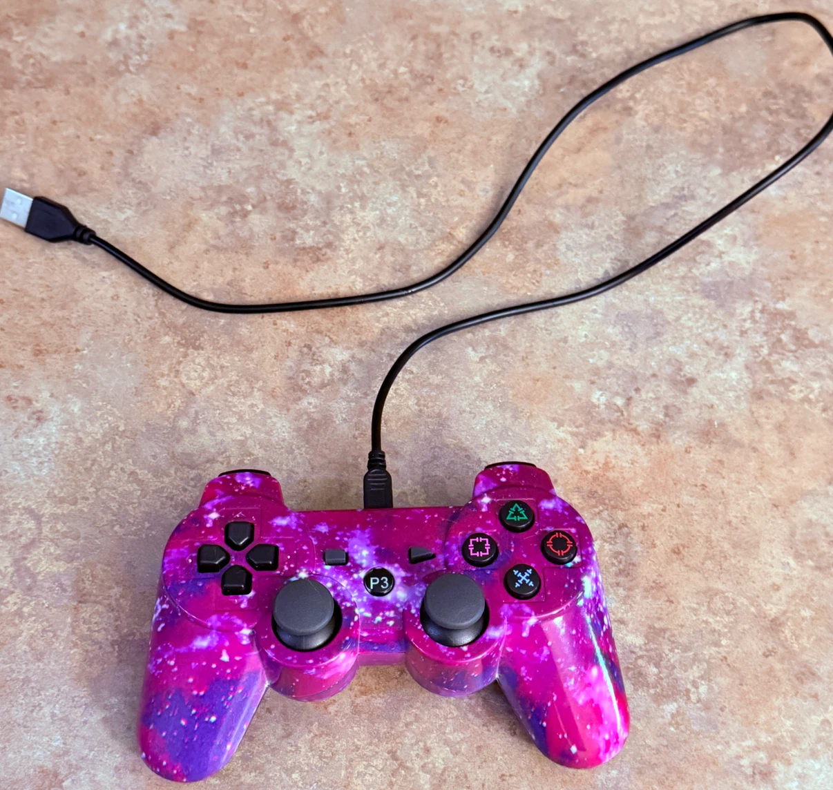 Custom Galaxy PS3 Controller - photo 3
