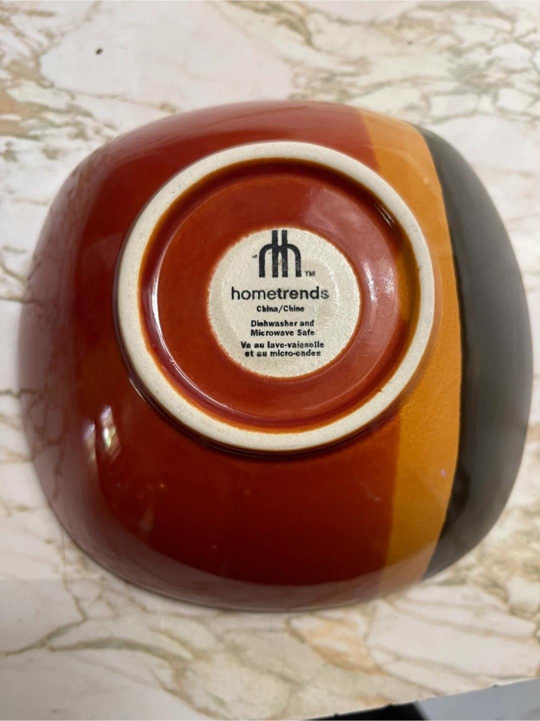 Hometrends Striped Dishware Set 12 place settings - photo 3