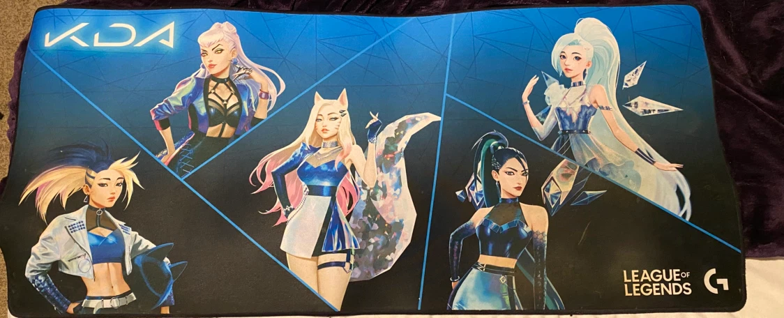 LoL (K/DA) Logitech Gaming Mousepad