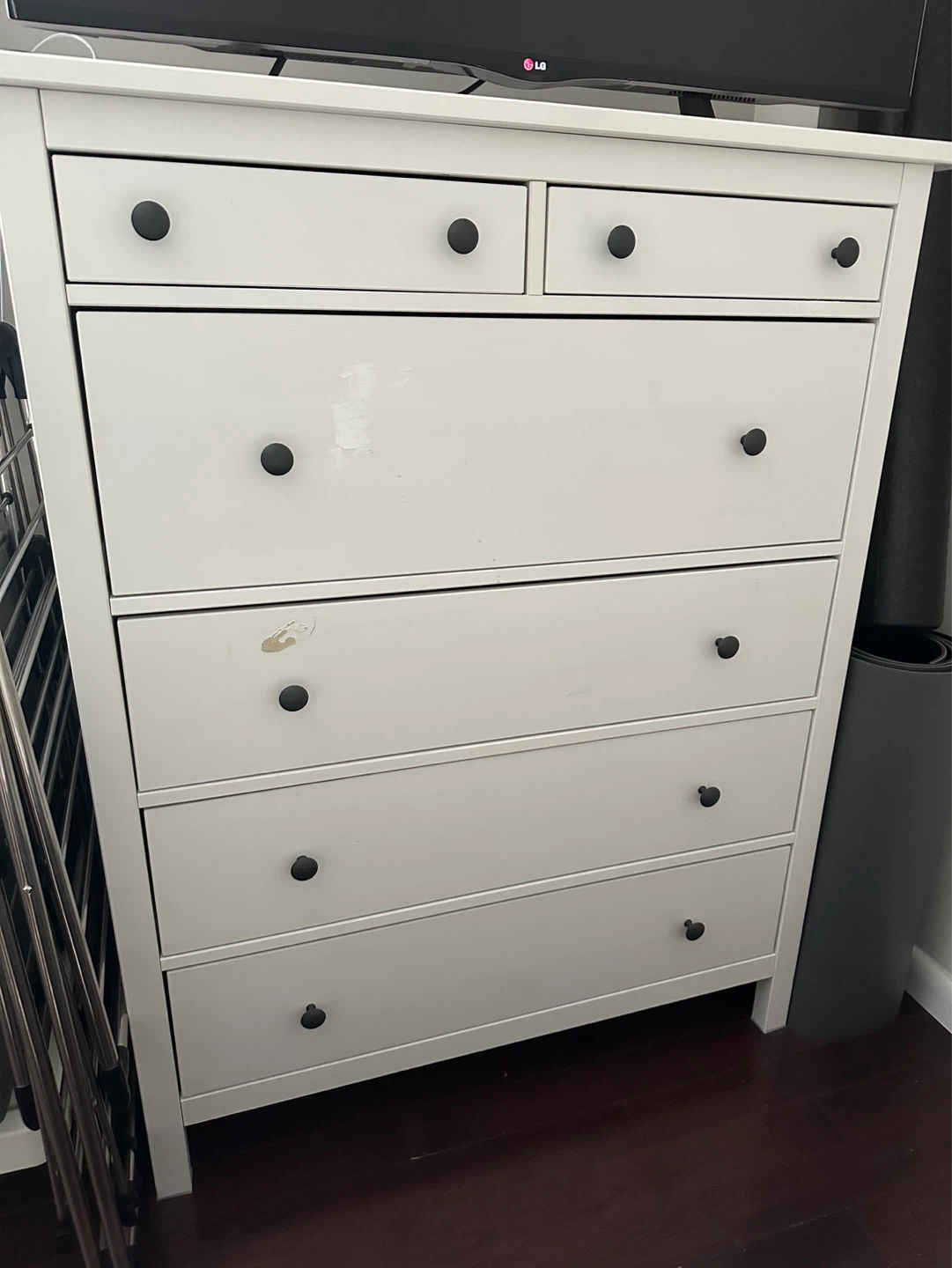 IKEA White 6-Drawer Dresser
