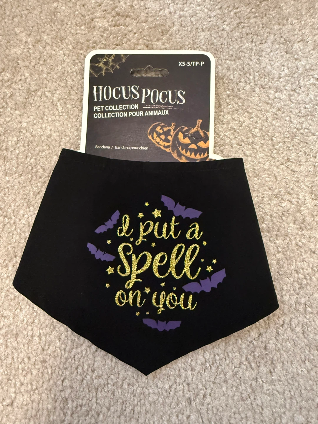 Hocus Pocus Pet Collection Bandana
