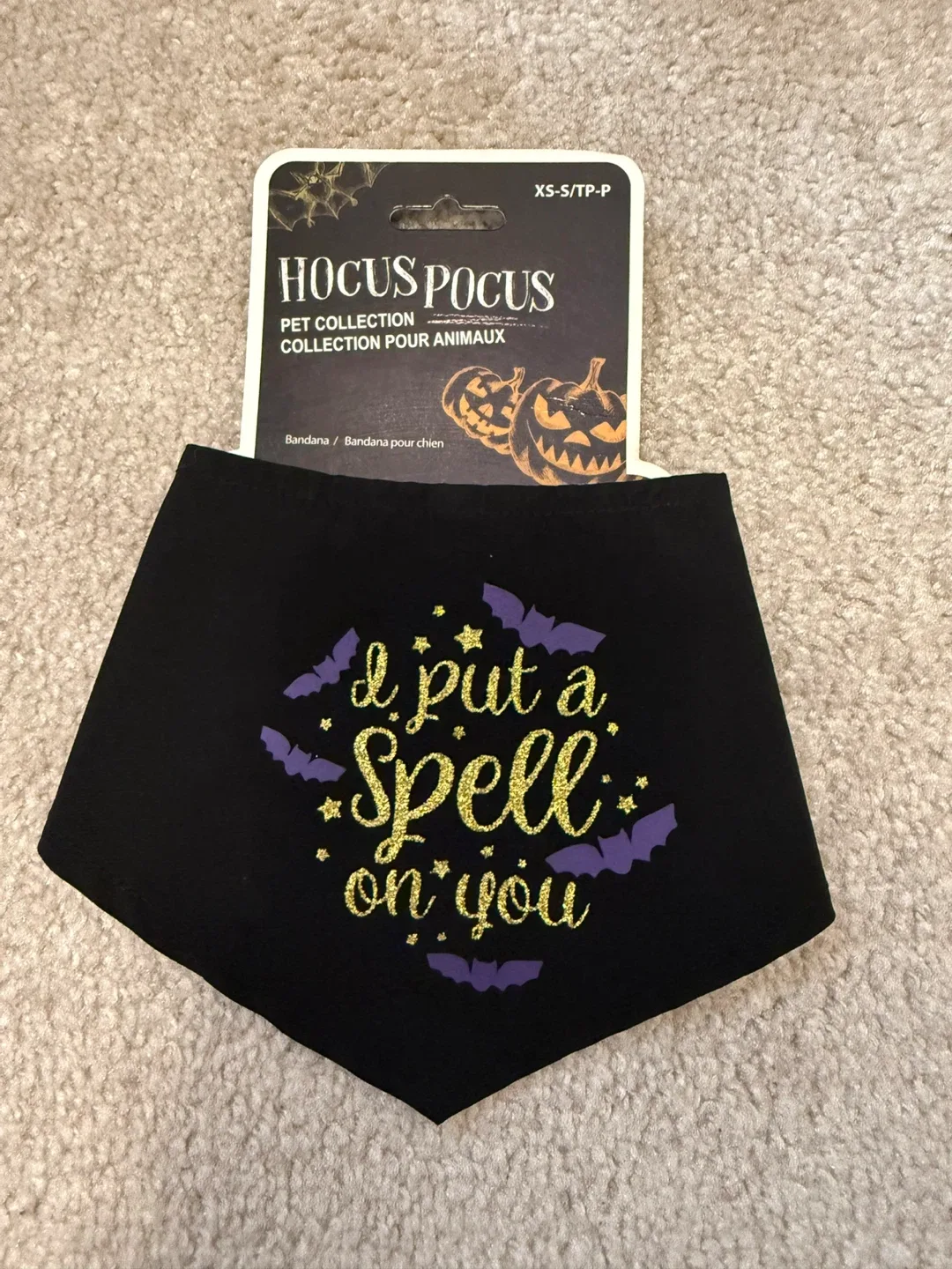 Hocus Pocus Pet Collection Bandana