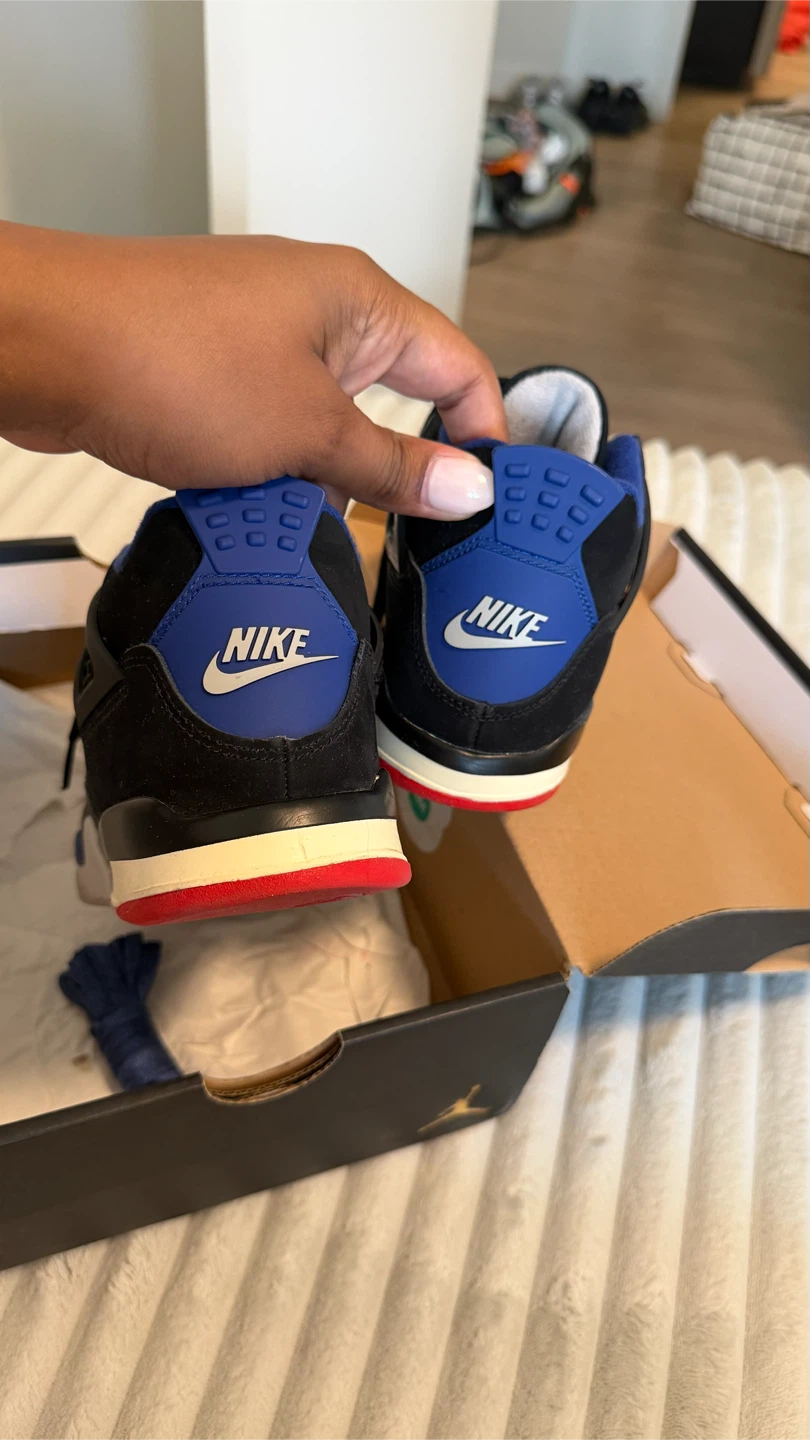 Nike Air Jordan 4 Retro - Black/Blue/Red - photo 4