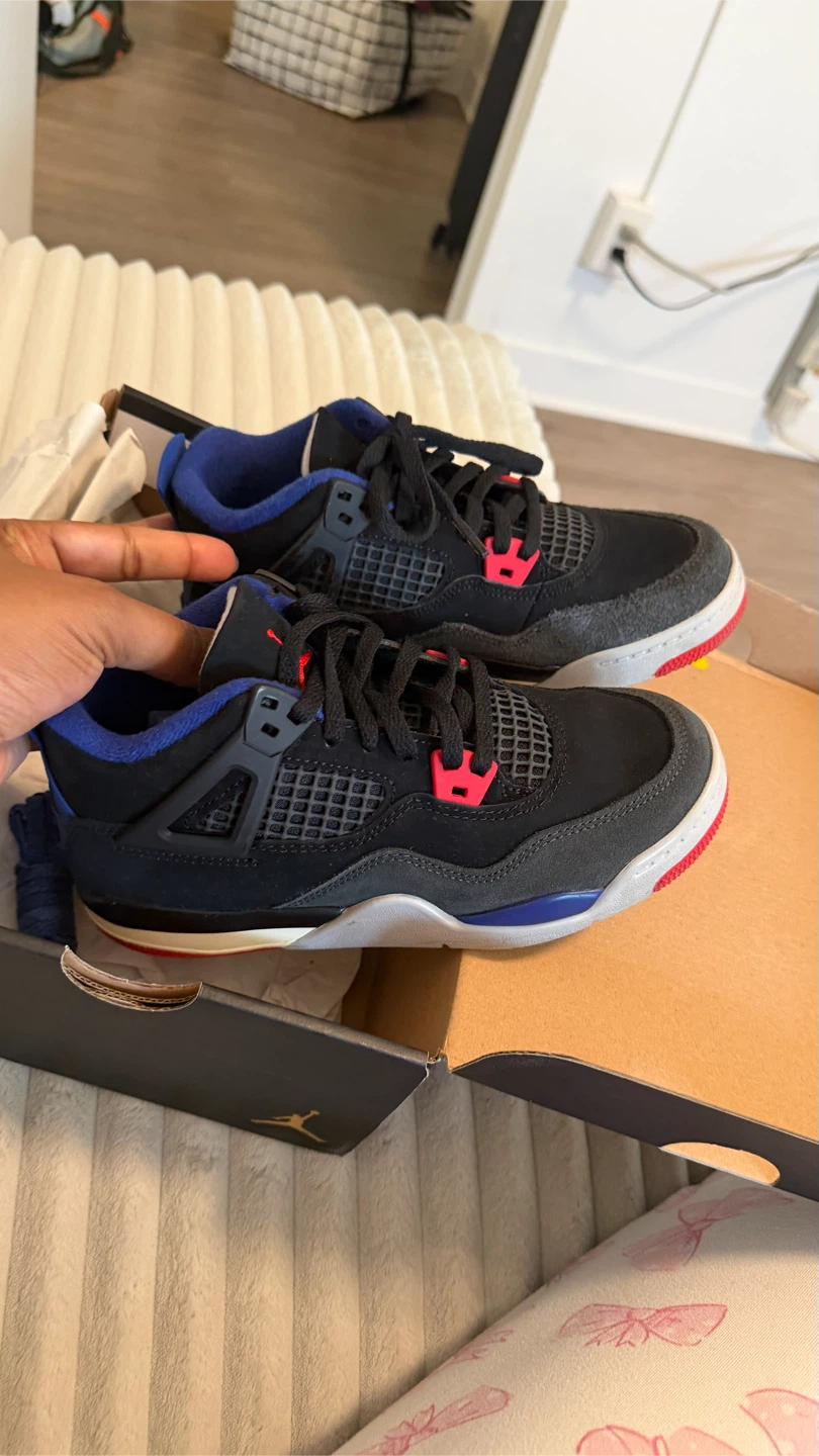 Nike Air Jordan 4 Retro - Black/Blue/Red