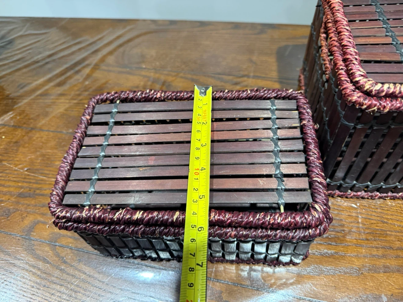 Set of 2  Baskets with Lids - photo 5